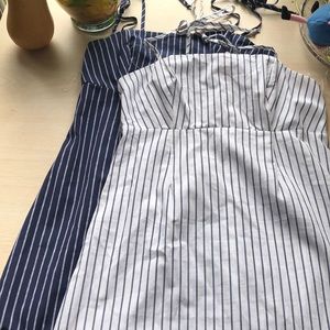 2 striped pacsun dresses